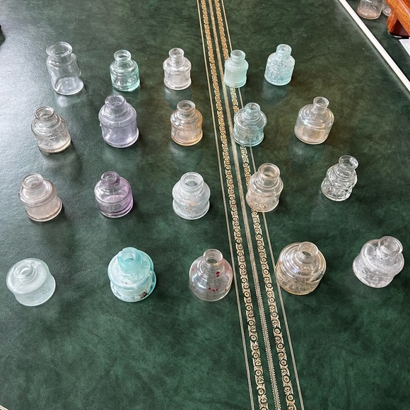 Buyer’s Choice Lot #15 of Antique Vintage Inkwells 1800s-1900s - Picture 3 of 16